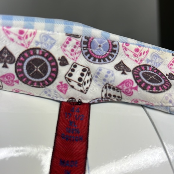 Robert Graham Classic Long Sleeve Linen Shirt Mens Size XL. Make an offer! - Picture 5 of 6